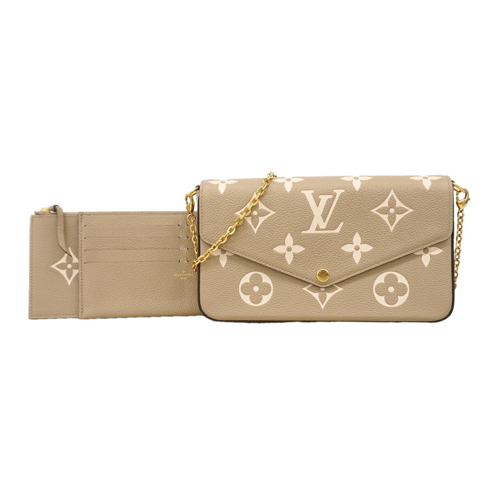 Louis Vuitton Wallet/Shoulder Wallet Monogram Empreinte Bicolor Pochette Feli...